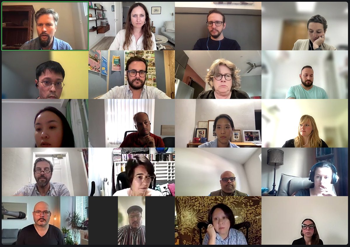 Gathered some of our regional and national #placemaking network leaders. About to gather more for other time zones…

#PlacemakingX
