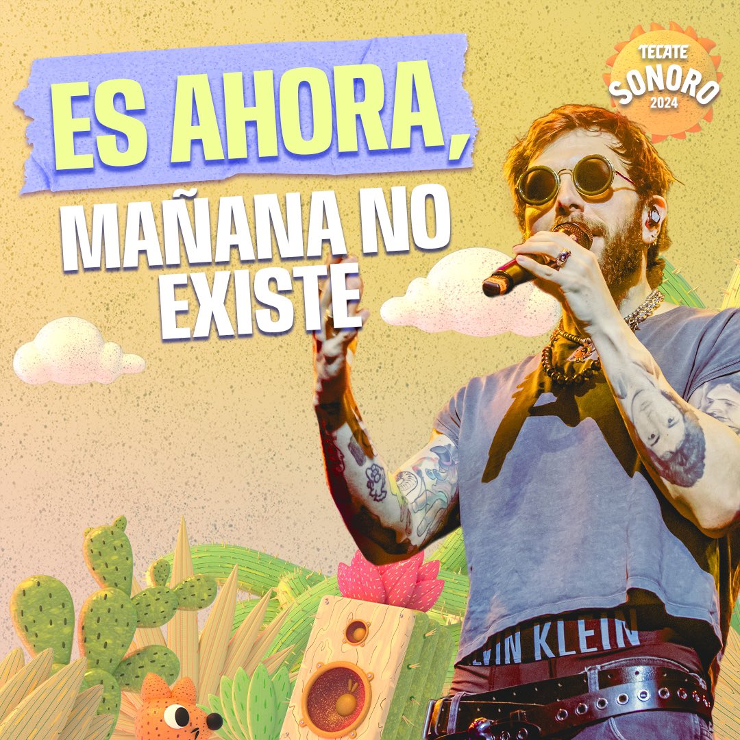 El Sáb-Hop se apoderará de todo #TecateSonoro ✨ <a href="/elsabinox/">Pablotaz</a> 
 
🎫 Venta libre en BoletoMóvil