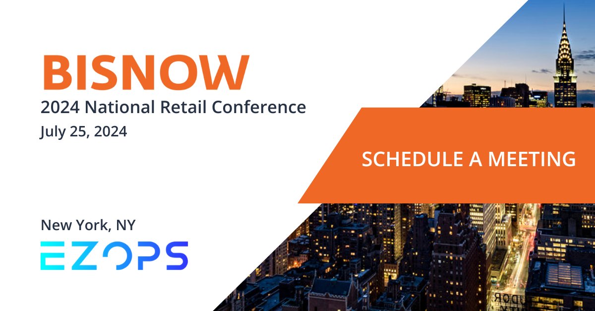 ezopsinc's tweet photo. We are excited to attend the BISNOW National Retail Conference. See you there! 

Schedule a meeting: 
https://t.co/pWXZFjUiUE 

#RealEstate #Reconciliation#BISNOW https://t.co/SZDjdWM4JI