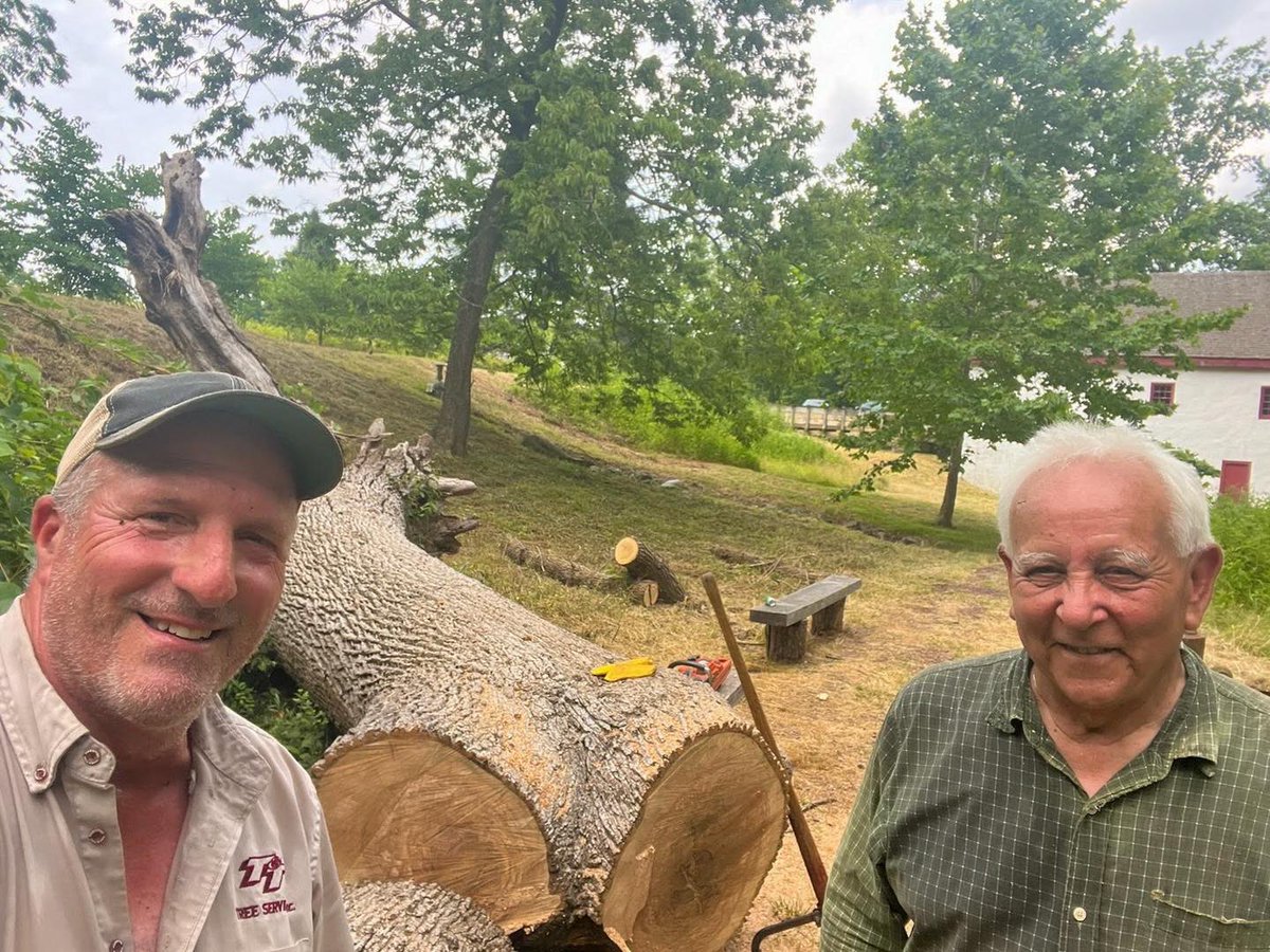 WashXingPark's tweet image. This summer, we’re continuing to make improvements around the park ✨A big tree fell down on one of the walkways in the upper park next to the Thompson-Neely Grist Mill 🌳 Thank you to @TTTreeServices who removed it 🪵 #Arborist #ParkMaintenance #TreeCare #WashingtonCrossingPark