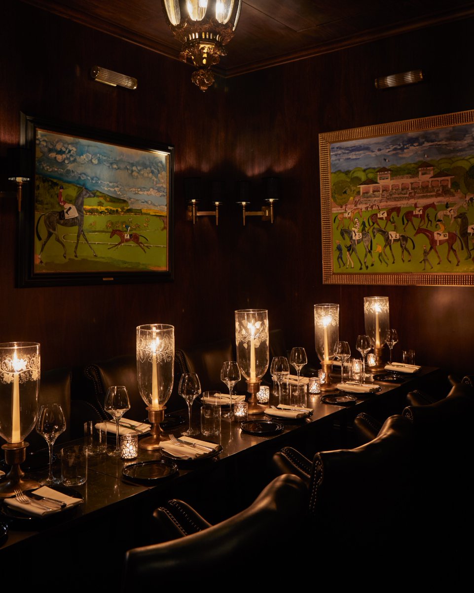 We are delighted to share @The Milestone Hotel &amp; Residences newly redesigned #StablesBar . Enjoy an award-winning cocktail in this sophisticated space dressed in dark wood, high-quality leather, and tartan-clad soft furnishings.