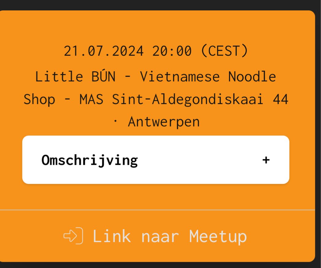 Eenentwintig (@_eenentwintig_) on Twitter photo Op 21-07 is er een #Bitcoin #meetup van de <a href="/BelgianBitcoin/">Belgian Bitcoin Embassy</a> in Antwerpen.
Meer info vind je op portal.eenentwintig.net
#eenentwintig Op 21-07 is er een #Bitcoin #meetup van de <a href="/BelgianBitcoin/">Belgian Bitcoin Embassy</a> in Antwerpen.
Meer info vind je op portal.eenentwintig.net
#eenentwintig