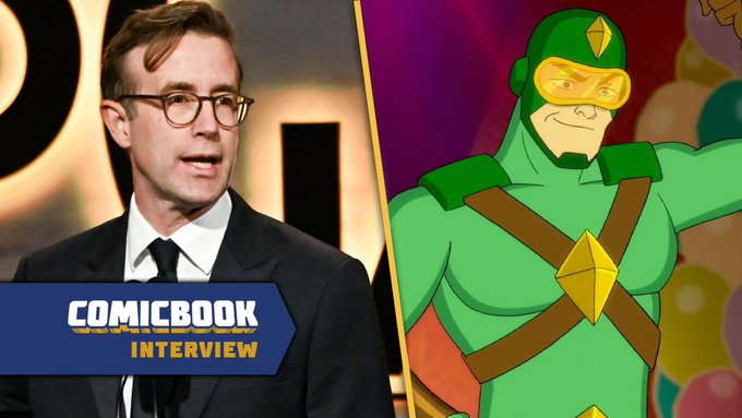 DCUonCB's tweet photo. Kite Man: Hell Yeah! star Matt Oberg would love to play the character in the live-action DC Universe.

"I will be there. I'll be a local hire. I'll bring my own kite. Whatever you need, whenever you need it, I will be there."

Exclusive: https://t.co/nNrux1rCuw https://t.co/B70HKmpH7M