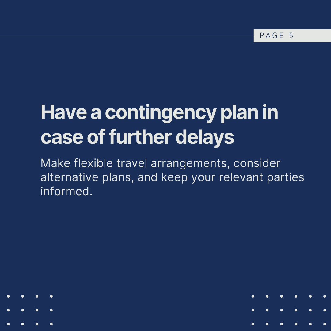 pathway786's tweet photo. Step 5: Plan Ahead. 

Make flexible travel arrangements and have a contingency plan. Prepare for possible delays by booking refundable tickets and keeping your schedule adaptable. https://t.co/tEdV4zHd6a