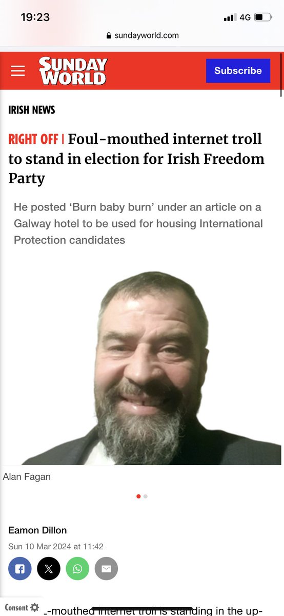BernardMullig10's tweet photo. @AlanFagan15 This you? 2% man thinks he talk for everyone. https://t.co/95eoLZi5Kt
