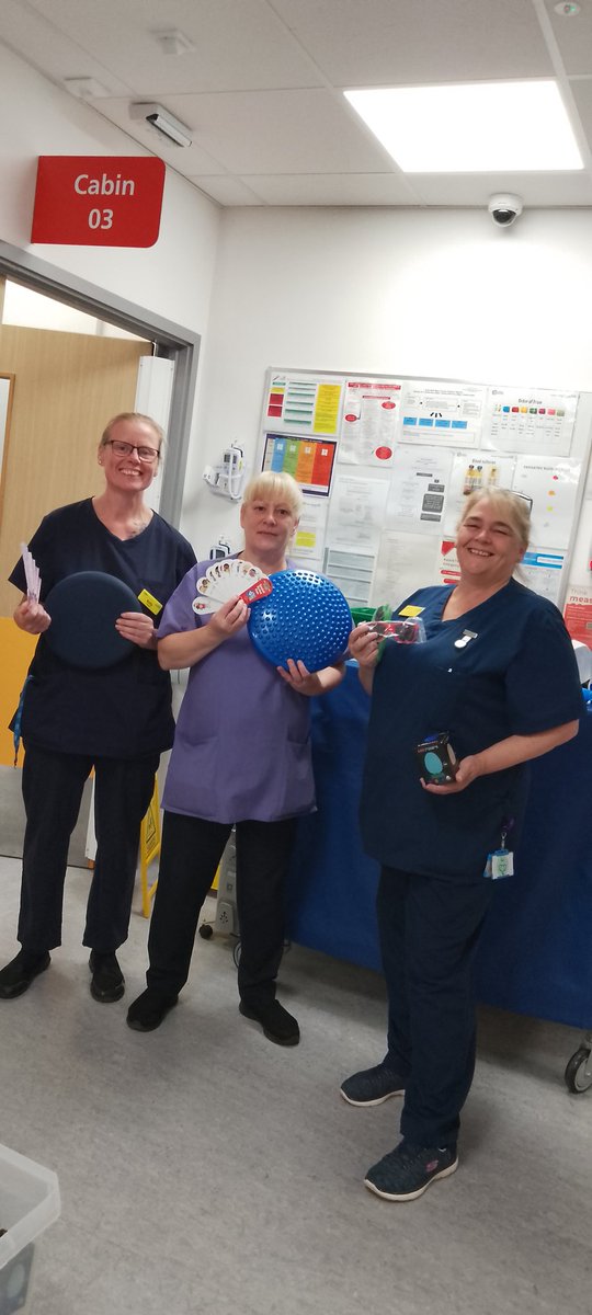 Emma Maxwell (@emma_maxwell86) on Twitter photo Our Paediatric ED <a href="/TheCountessNHS/">Countess of Chester Hospital NHS Foundation Trust</a> were so grateful to receive a donation of sensory boxes packed full of items to support children we care for ❤️
Some fabulous work being undertaken to ensure reasonable adjustments are in place when needed, amazing work #TeamED Our Paediatric ED <a href="/TheCountessNHS/">Countess of Chester Hospital NHS Foundation Trust</a> were so grateful to receive a donation of sensory boxes packed full of items to support children we care for ❤️
Some fabulous work being undertaken to ensure reasonable adjustments are in place when needed, amazing work #TeamED