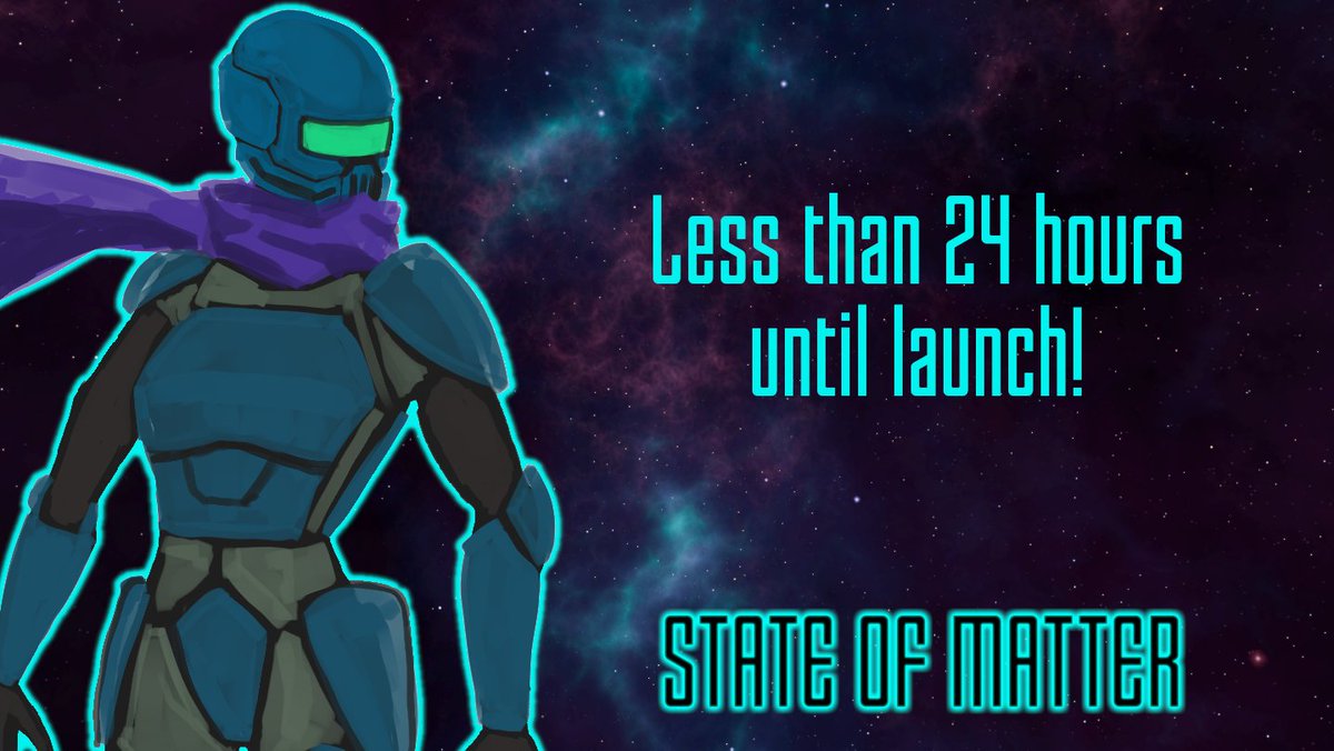 Less than 24 hours until State of Matter launches! Thank you to all who have supported us throughout development!

Pick up the game on Steam: store.steampowered.com/app/2844240/St…

#indiedev #gamedev #indiegames