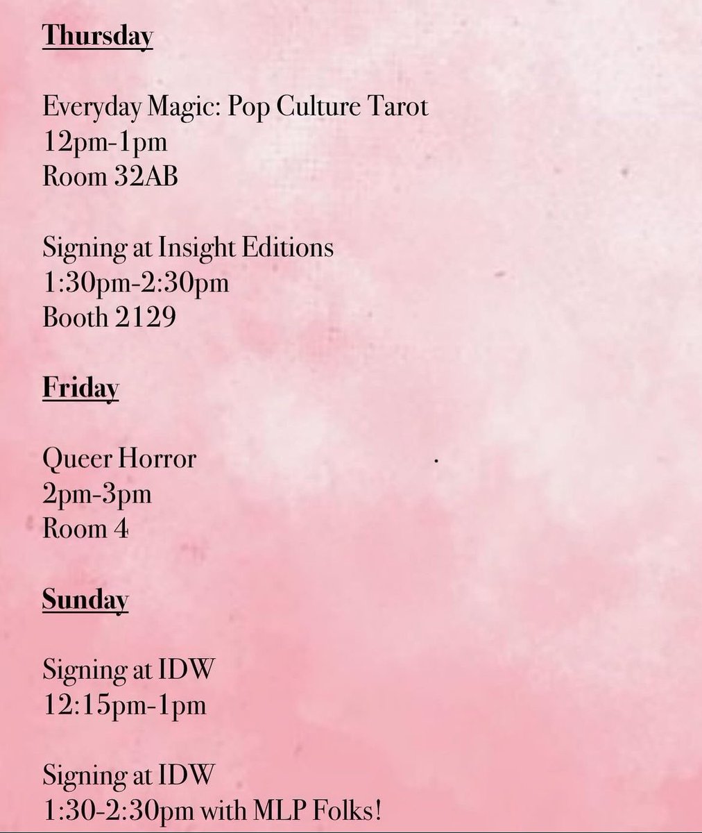 Casey Gilly @SDCC 2024 tweet media