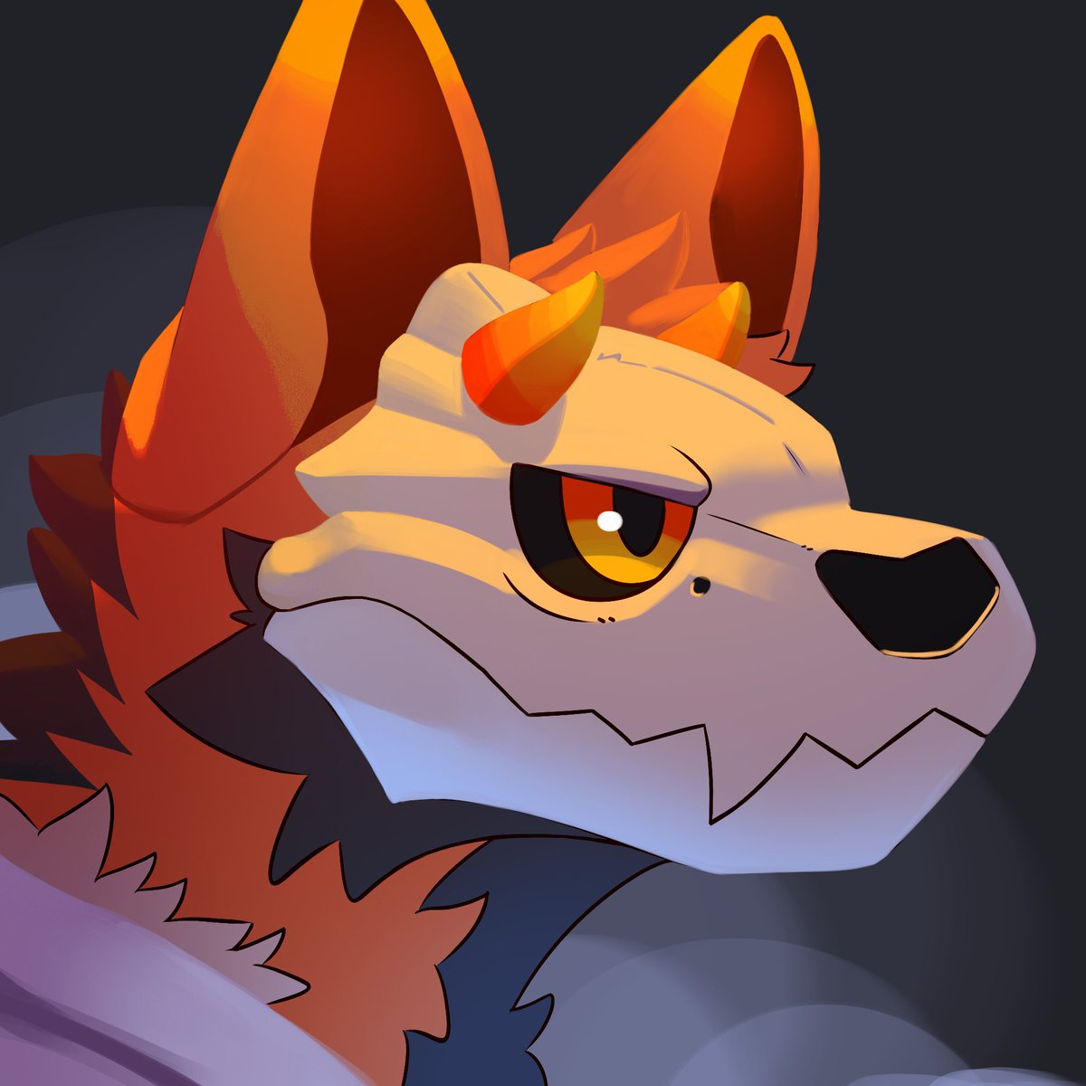 Beckowaffle's tweet photo. Skull puppy is still puppy >:3 https://t.co/7TmTHXxIsz
