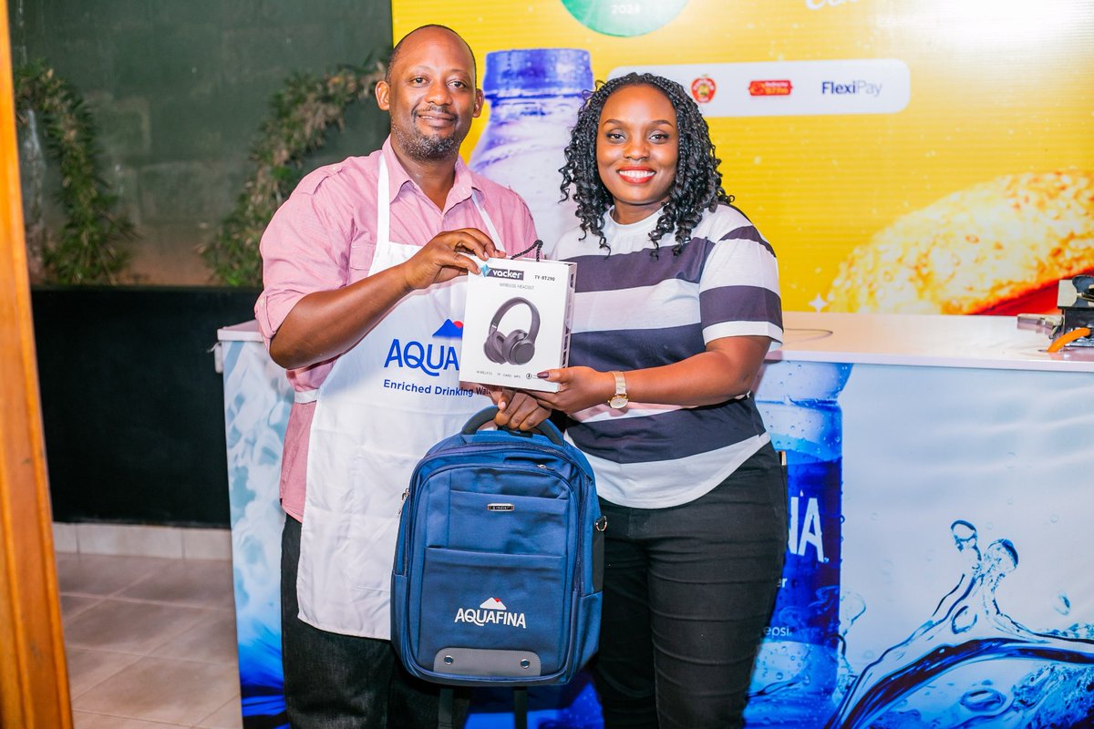 EKabanda's tweet photo. The boychild thought he could 'meat' the challenge, but the girlchild's cooking skills left him 'well done'. The great cookout war ended in a decisive victory for the girlchild... and a lifetime supply of bragging rights!"
@AquafinaUganda @thePearlGuideUg
#KlaRestaurantweek https://t.co/AlxPaHNd2l