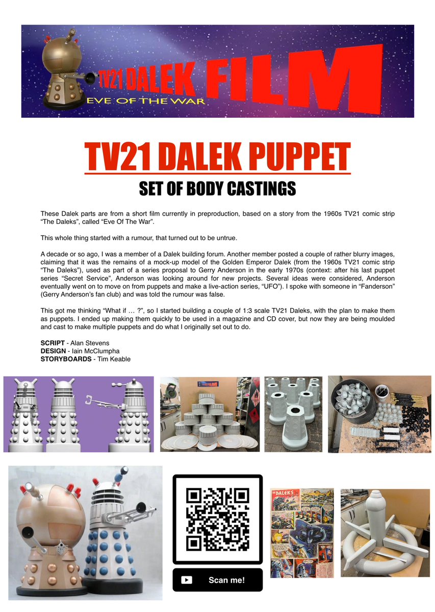 philwithadrill's tweet image. Making a display sign for my bits!

#TV21film