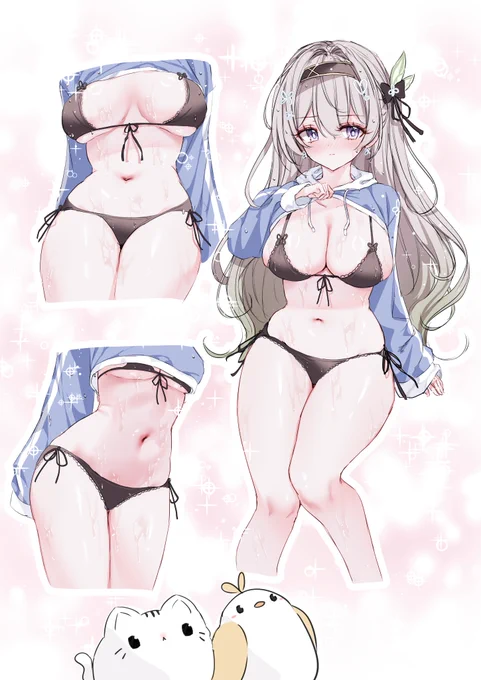 モエさんの水着を着たホタルさん#スターレイル #HonkaiStarRail 