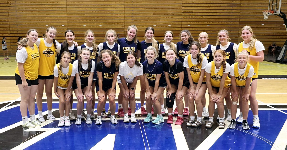 Hartlandgbb's tweet photo. GVSU Camp Champs!!! Great job Hartland Girls' Basketball! @hartlandsports https://t.co/snjZK2SxVm