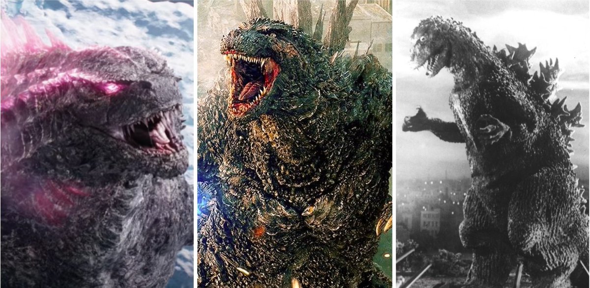 recoveredpod's tweet photo. The much referenced saga begins, as Dan and Keith dig into Gojira, Godzilla to his western friends, by visiting each of the five eras of Toho's Godzilla franchise. From the original classic, through to his Avengers-style team-up flick Ghidorah the Three Headed Monster... https://t.co/ngpuhPoWGK