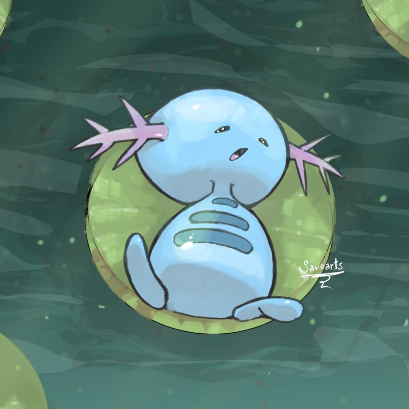 SavoArts's tweet photo. Wooper https://t.co/wu0hWtQCzl