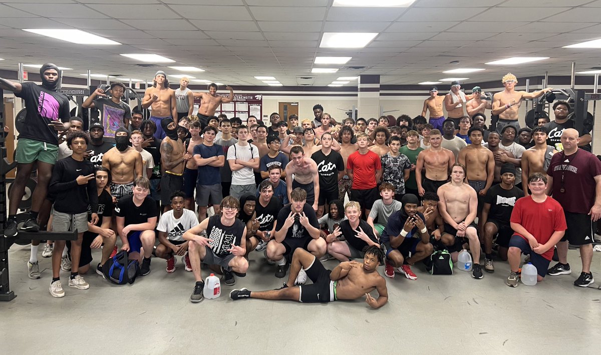 Another great week of Summer Strength and Conditioning in the books! Proud of this group of young men! #RFTD