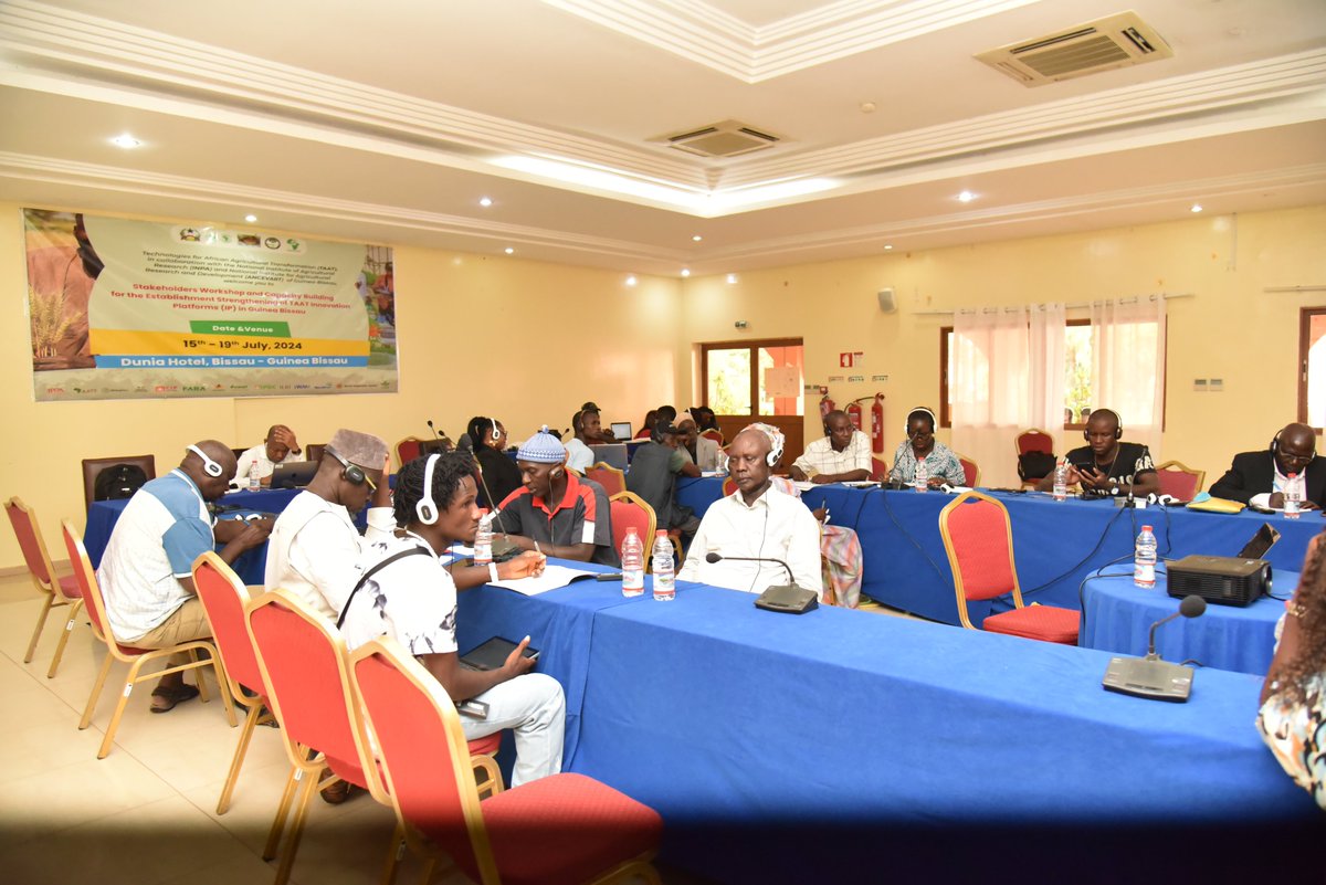 FARAinfo's tweet image. The @Taat_Africa #CDTO from #FARA has been in Guinea Bissau since Monday, July 15, in partnership with #INPA-Guinea Bissau, the Cassava Compact from @IITA_CGIAR, @WFP and #ANCEVART_GB, is strengthening #TAAT Innovation Platforms #IPs in the country. The five-day workshop...

1/2