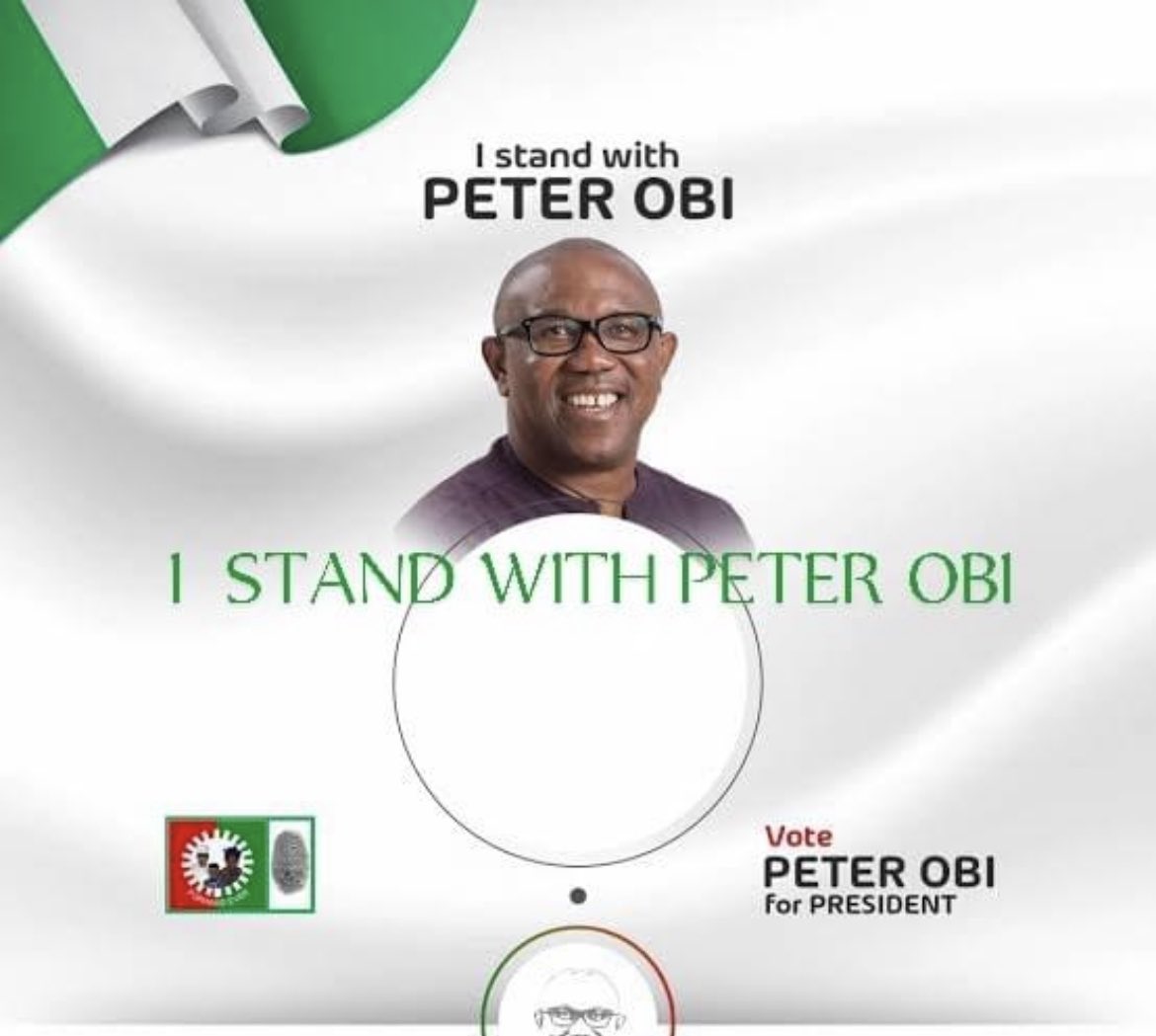 drkenon2's tweet photo. I stand with Peter Obi. If you stand with Peter Obi, let’s connect. 

Drop your handles. https://t.co/PaPa5sCd4m