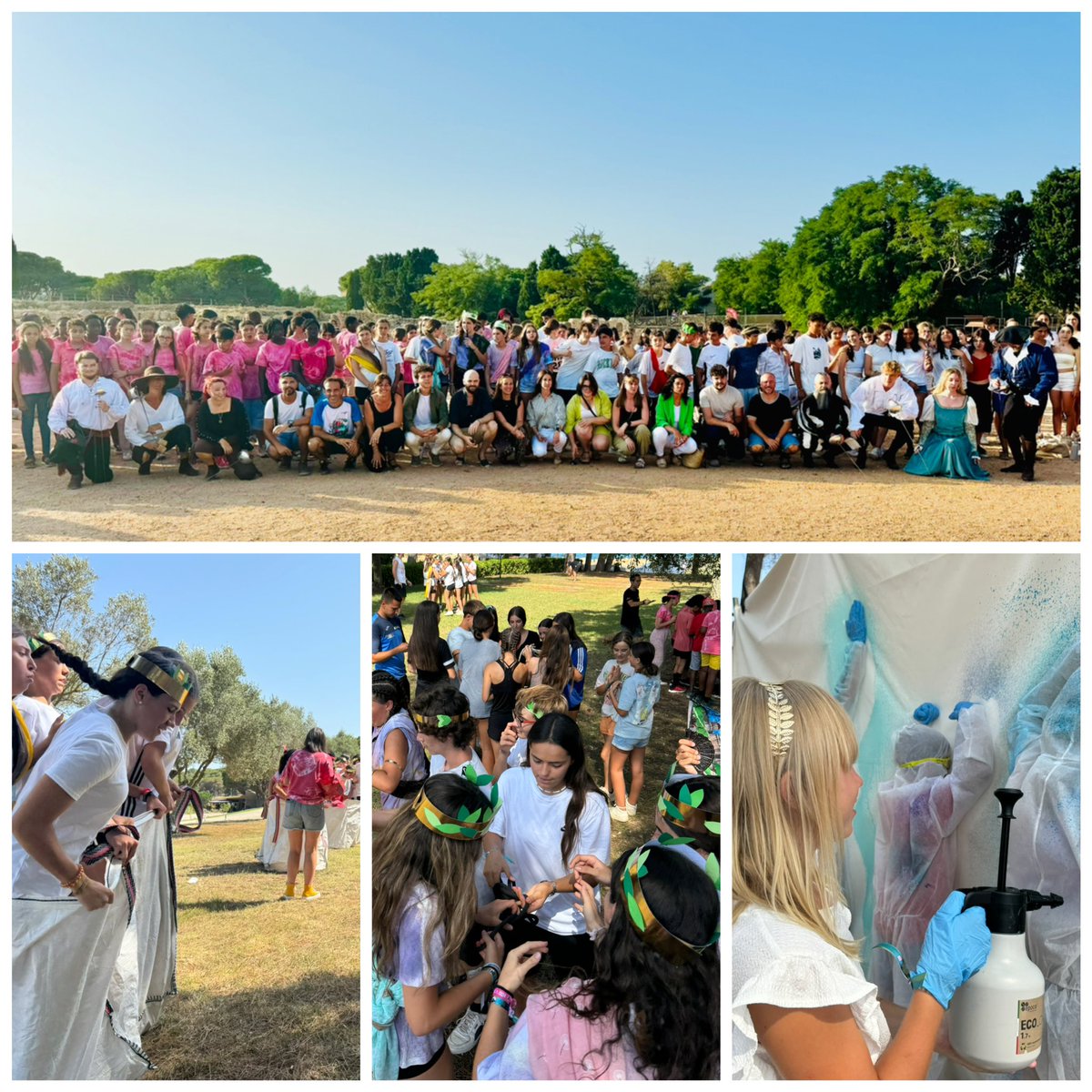 AltEmpordaJove's tweet photo. 500 joves omplen les Ruïnes d'Empúries a la III TROBADA JOVE de l'#AltEmpordà
olimpíades, espectacles, shows i concerts per gaudir d'una jornada única plena de bon rotllo 🤙🏻 https://t.co/p7sbisZ0EQ