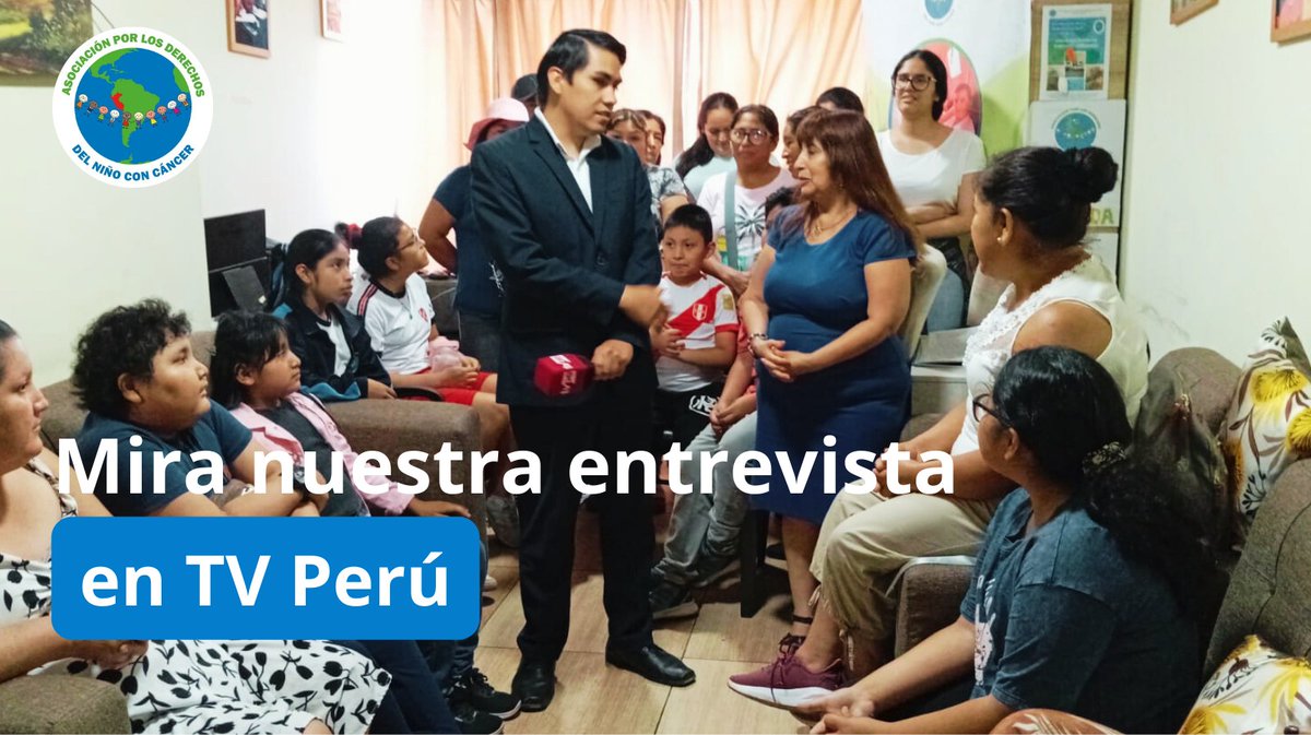 AsocDnc's tweet photo. ¡Gracias TVPerú Noticias por la noticia del mes de abril y por ayudarnos a compartir nuestra misión y dar voz a los niños con cáncer!❤️ visita nuestro vídeo en youtube: https://t.co/OMqygNcCCZ

#donacion #apoyo #noticias #noticiasimportantes https://t.co/Bnp6XgU6C0