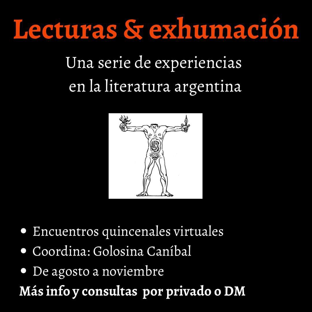 golosinacanibal's tweet photo. Vuelve este recorrido algo heterodoxo por los pliegues del tiempo y los recovecos de la biblioteca argentina.

Arrancamos en agosto. Más info por privado.

¡Salú! https://t.co/PqhEEsU5Wq