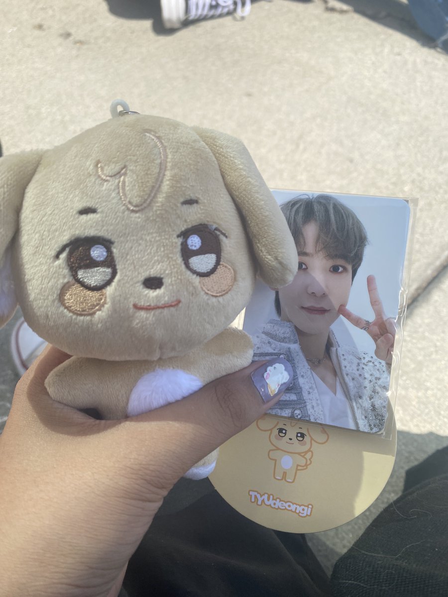 ateez yunho tyudeongi aniteez keyring plush hello82 la pop up pc