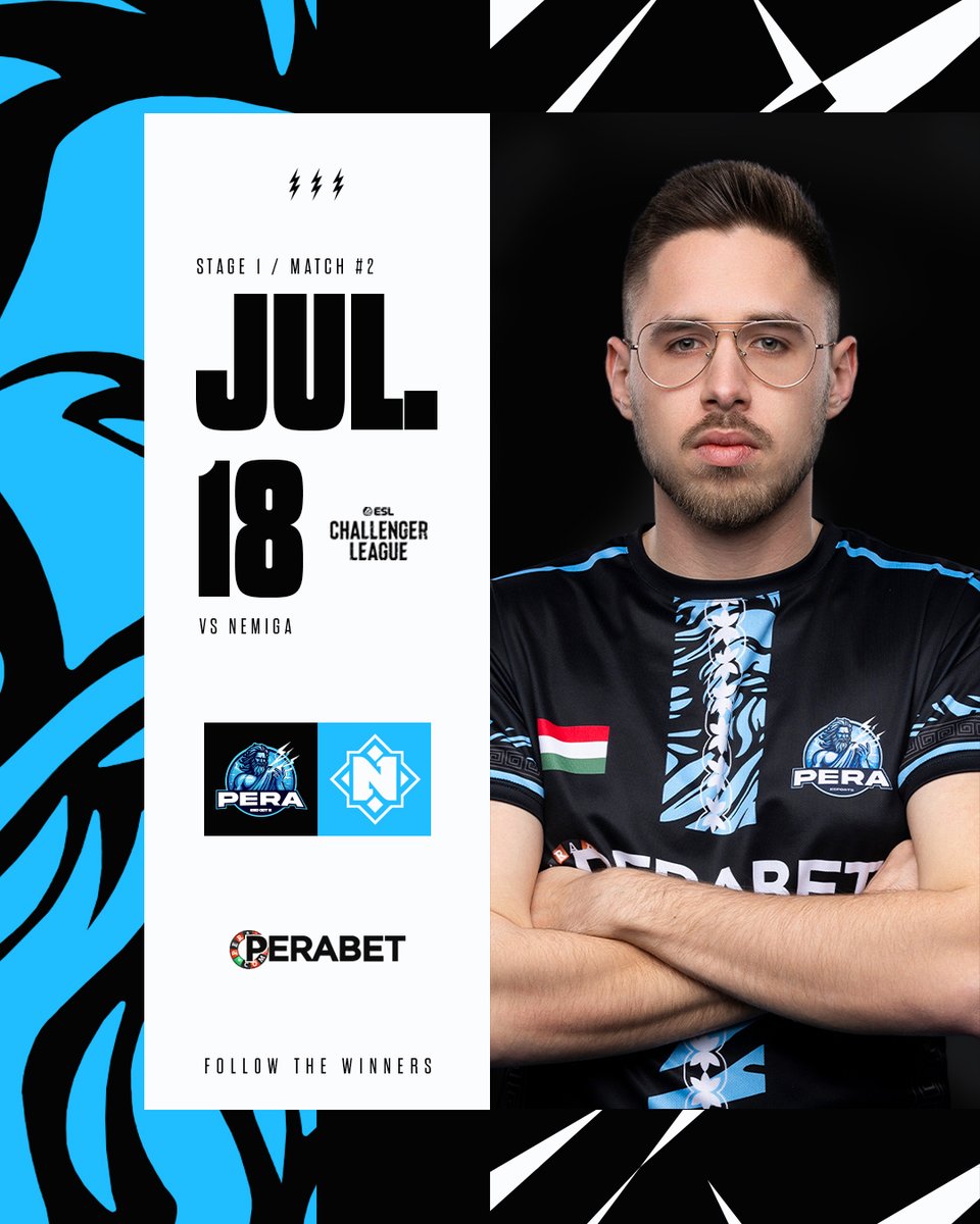 Pera Esports (@peraesports) on Twitter photo We are playing our second match of ESL Challenger League Season 48 Europe against <a href="/nemigagg/">Nemiga Gaming</a>! #PERAARMY⚡️
⏱️ 20:00CET We are playing our second match of ESL Challenger League Season 48 Europe against <a href="/nemigagg/">Nemiga Gaming</a>! #PERAARMY⚡️
⏱️ 20:00CET