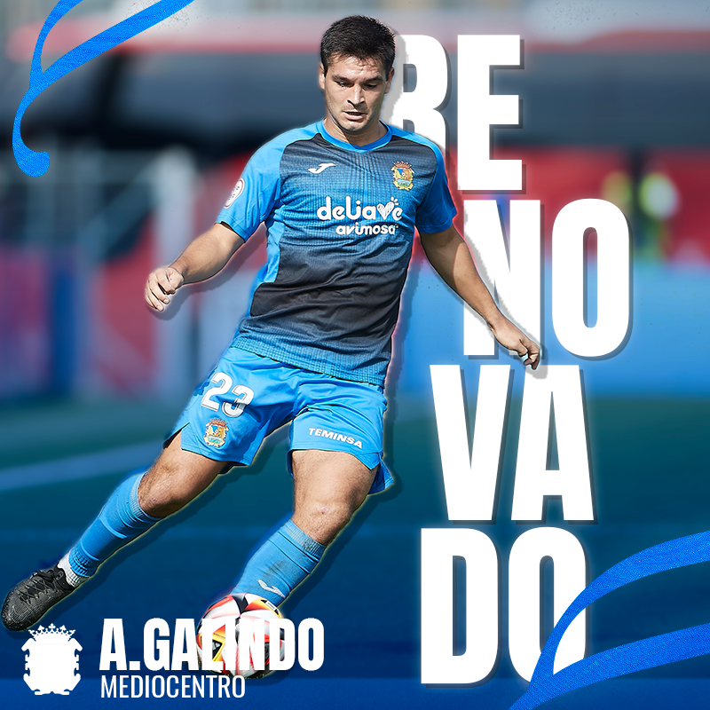 Fuenla's tweet photo. 🔁 RENOVADO • La calidad de Ale Galindo, un año más en Fuenlabrada

#AleGalindo2025