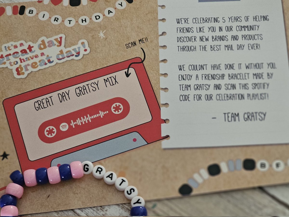 FountainKricket's tweet image. @GratsyOfficial Happy Big 5, Gratsy! ❤️ the #Gratsy community! #GratsyTurns5