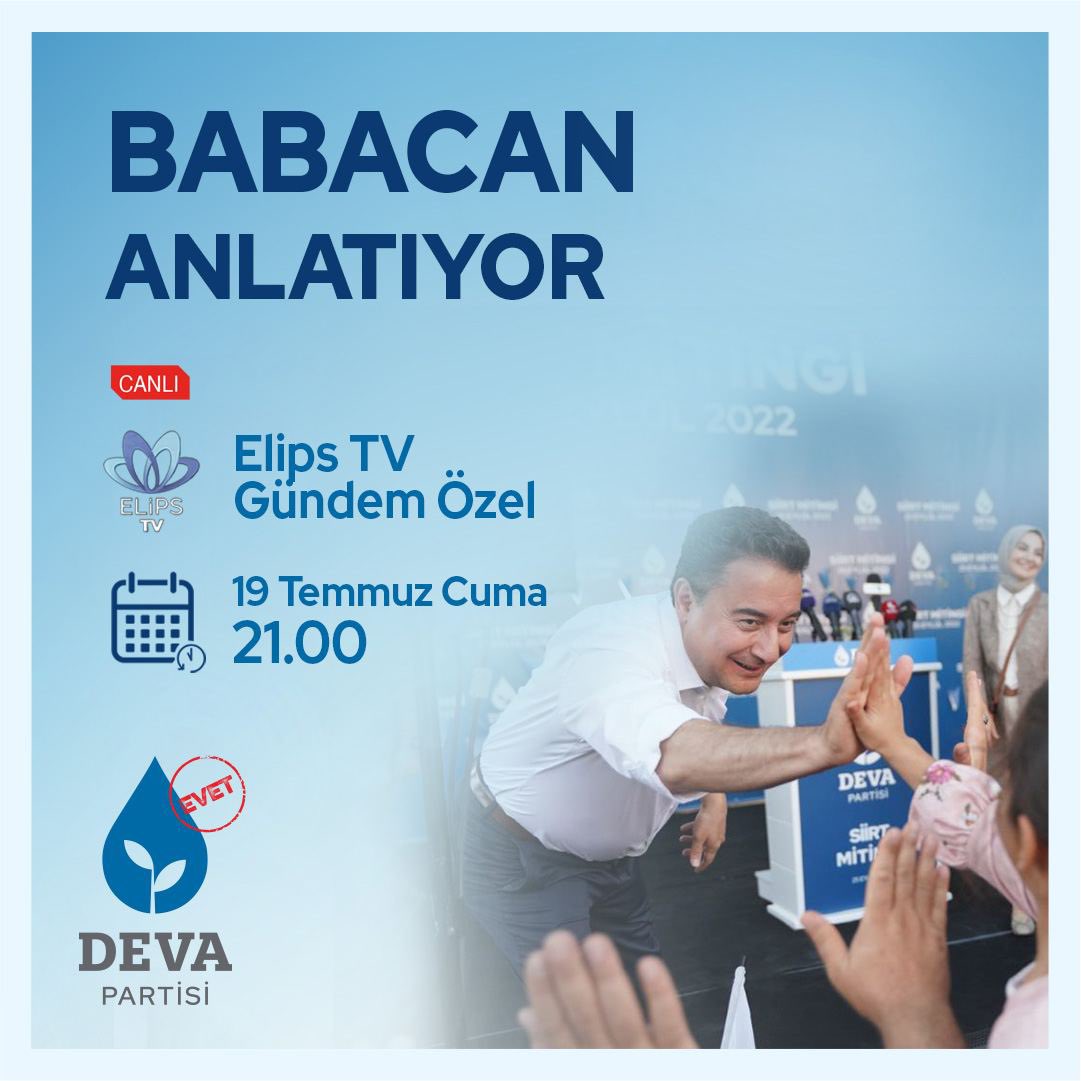 alibabacan's tweet photo. Yarın, saat 21.00’de Elips TV’de Muhammed Vefa ve Bülent Aydemir ile "Gündem Özel" programında gündemi değerlendireceğim.

@elipshaber @muhammedvefa @aydemirbulent https://t.co/Vv5Baa0x7s