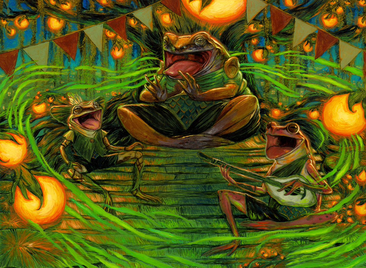 “Harmonize”, my favorite of my Bloomburrow cards. So grateful to Zack Stella for giving me the perfect assignment. I’ll treasure this one forever.