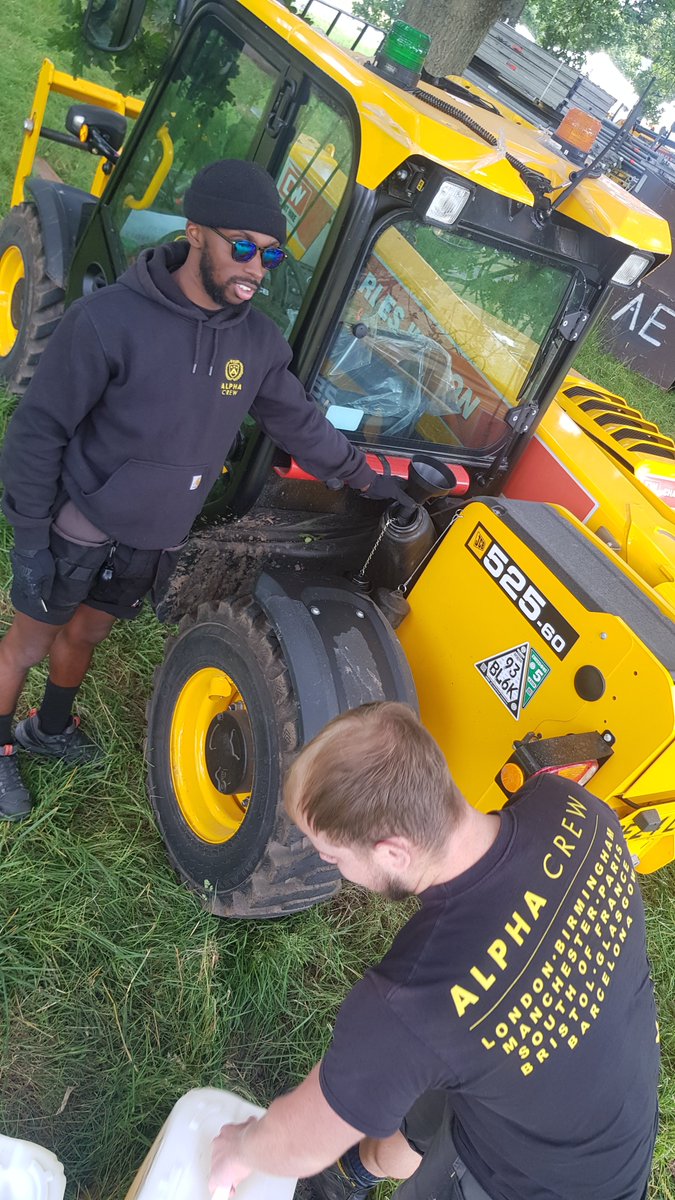 Fuelling up ready to do some work <a href="/AlphaCrewLtd/">AlphaCrew</a> #Events #EventsIndustry