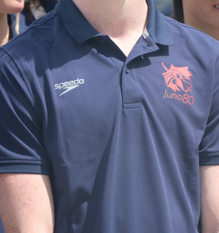 GO Canada GO! The Juno Beach Centre team and the Mayor of Courseulles-sur-Mer were very pleased to welcome the Canada's Olympic swim team to the museum.

Before the start of the Olympics in a few days, the Canadian team is training at the Eugène Maës nautical stadium in Caen.