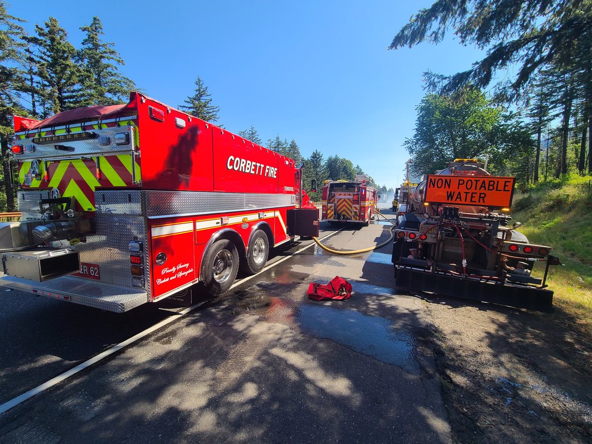 Corbett Fire tweet media