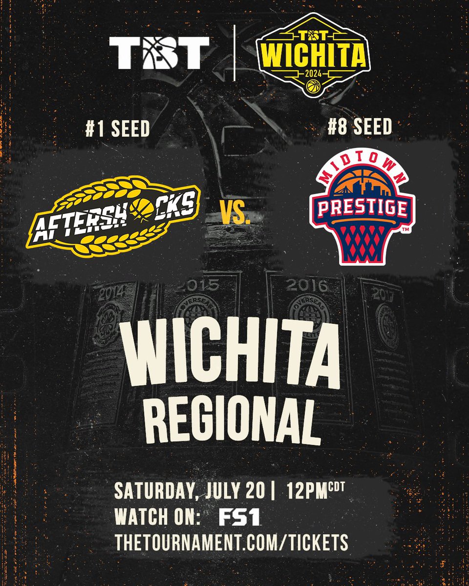 THE BEST TIME OF THE YEAR!!!!!!!

Only two days until our <a href="/GoShockersMBB/">Wichita State Men's Basketball</a> team begins our <a href="/thetournament/">TBT</a> 2024 run!

We’ll see you at Charles Koch Arena😀

Tickets: thetournament.com/tickets