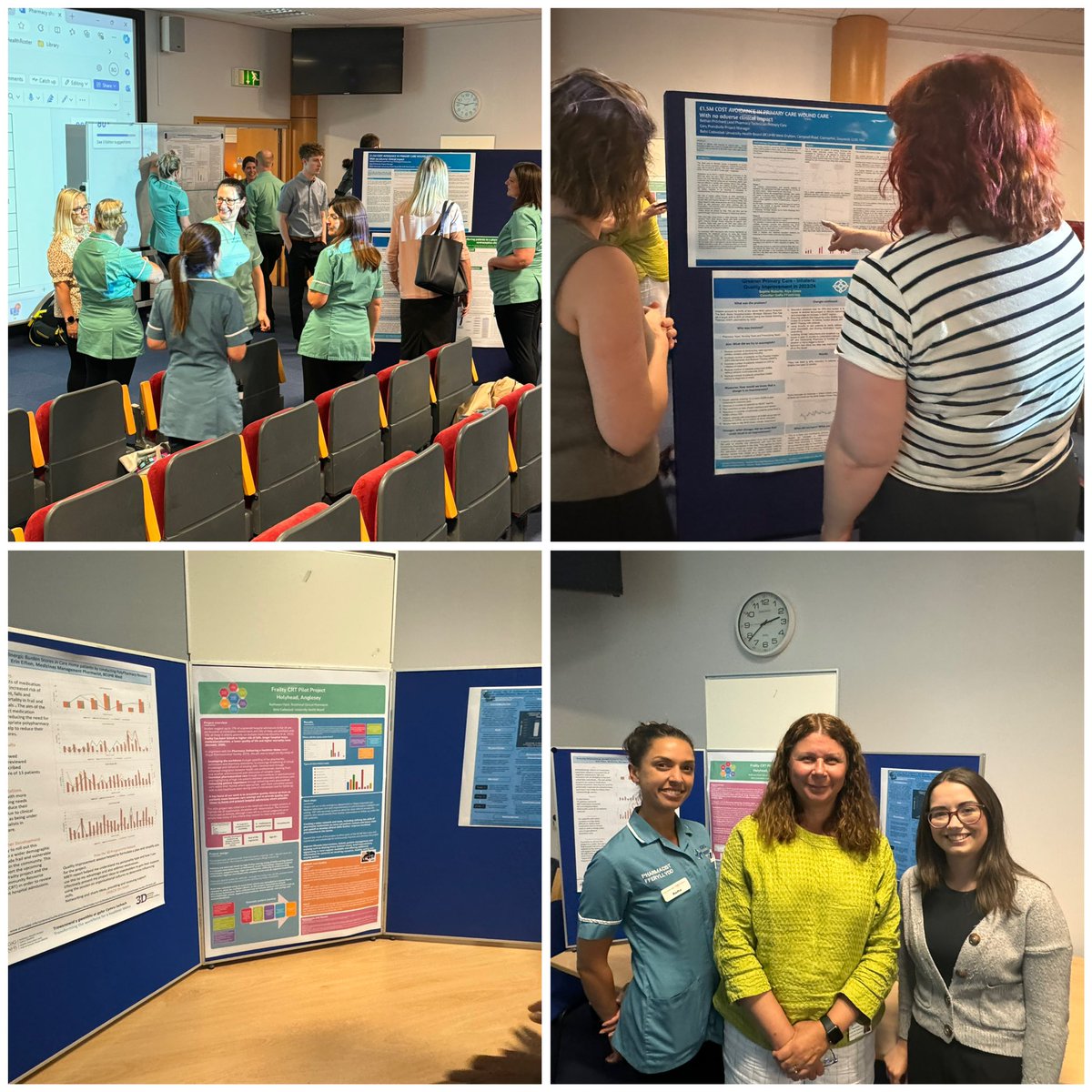 Fabulous afternoon at the BCU IHC West Pharmacy showcase afternoon. Fantastic poster and oral presentations from pharmacy technician and pharmacist colleagues across primary and secondary care. <a href="/cab5554/">Charlotte Makanga</a>