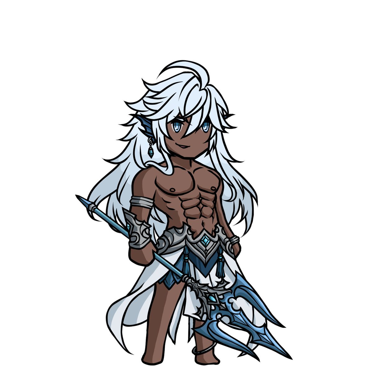 jaeulu's tweet photo. Laguna, is a member of the Tidesworn – a brotherhood of fierce warriors who have pledged fealty to the Sea Sovereign. He, like the other Tidesworn, are ondini, a race of water breathing folk from Ilmare, the Kingdom Beneath the Sea. https://t.co/7Y3WRb5F60