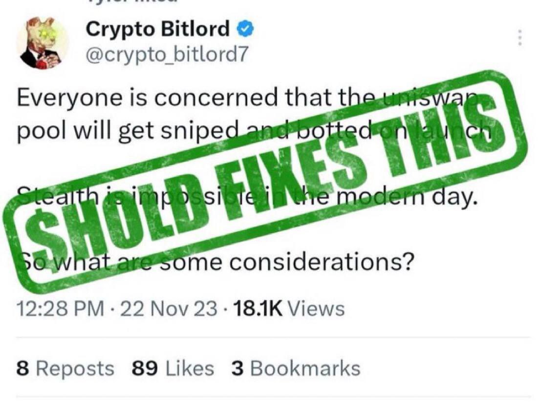 Royero5's tweet photo. @LetsGetThatBred @CryptoWizardd @everybodyholds Token created to protect everyone part of the #COMNUNITY

No more #scams
No more #Sniperbot
No more #frontload
No more #exitliquidity

@everybodyholds is the answer for many #communities puttin their hopes into #Devs instead of #mathematics 

DYOR

Everybody Holds

Everybody Wins https://t.co/3kzQ8Ot70H