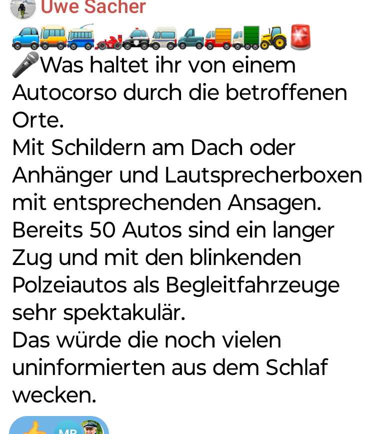markushd7's tweet photo. Uwe S. von @FreiSeinFreibrg hat mal wieder eine Idee. Ein #Autokorso durch @freiburg  wie damals @ZukunftFreiburg soll die Bürger vor Windrädern warnen. 1/x https://t.co/mcvUrCw4Tg