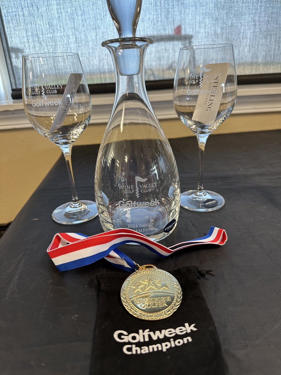 Going for the Pacific NW Senior Amateur trophy at Wine Valley. ⁦<a href="/WineValleyGC/">Wine Valley GC</a>⁩ ⁦<a href="/golfweek/">Golfweek</a>⁩