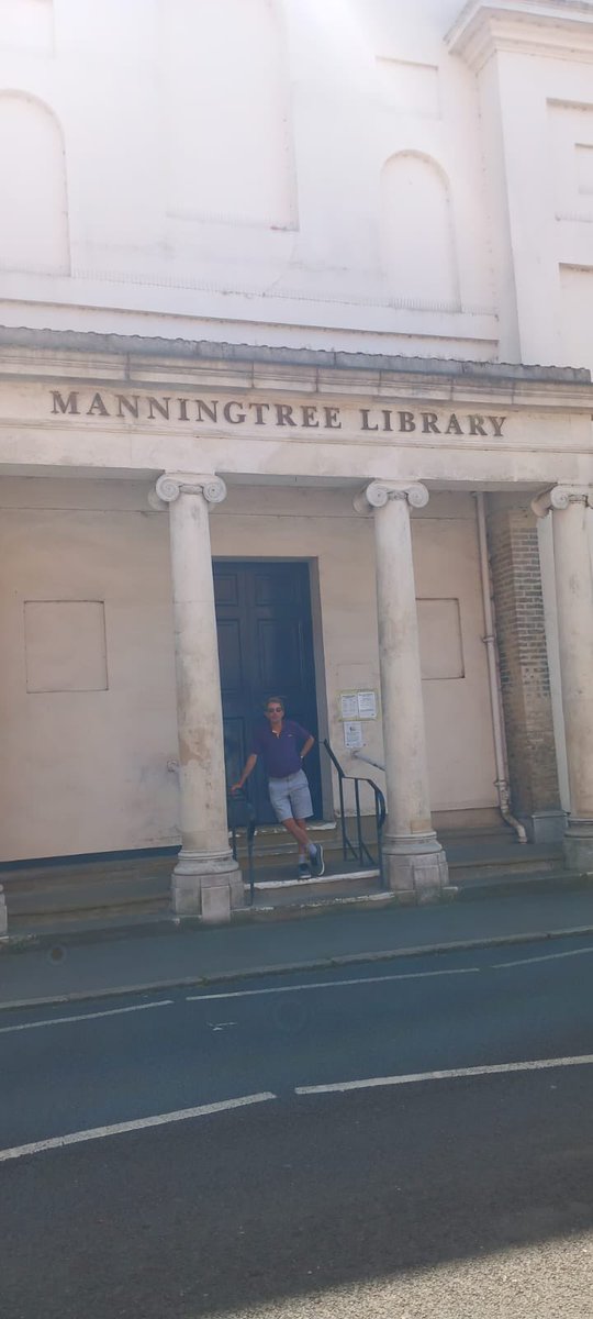 Emily Macaulay (@emilyjmacaulay) on Twitter photo Loving how my Dad has taken up the #LibraryBingo challenge. Here he is repping the <a href="/EssexLibraries/">Essex Library Service</a>. Loving how my Dad has taken up the #LibraryBingo challenge. Here he is repping the <a href="/EssexLibraries/">Essex Library Service</a>.