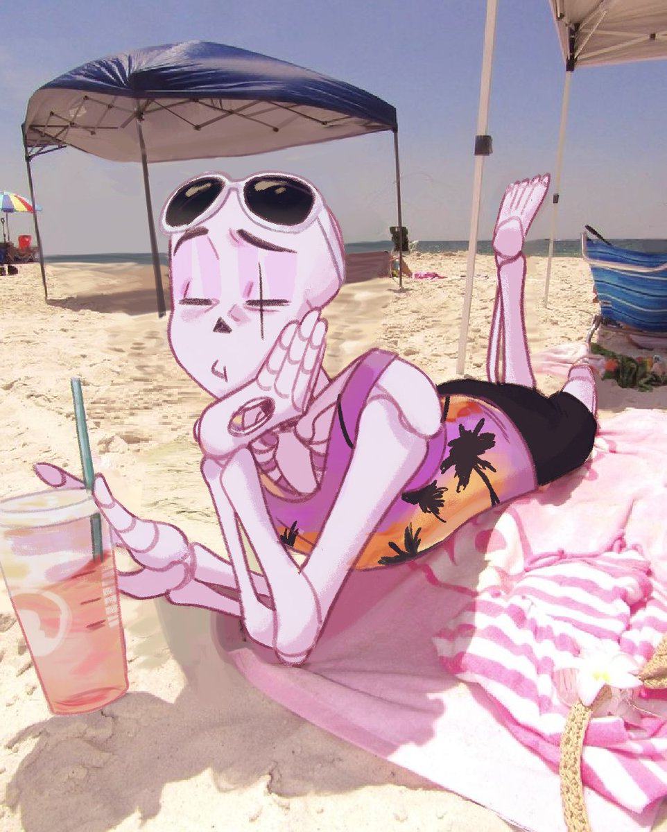 Okayyy lets think bout something fun
Essa freakin beach episode yall

#crosssans #killersans #epicsans #undertaleAU