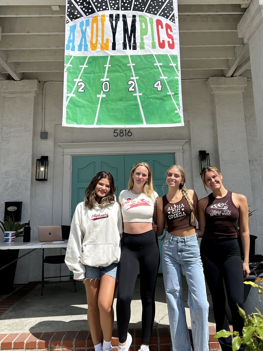 Thank you to Alpha Chi Omega San Diego State University for supporting domestic violence survivors with their annual AXOlympics fundraiser. Amazing effort! 🙌