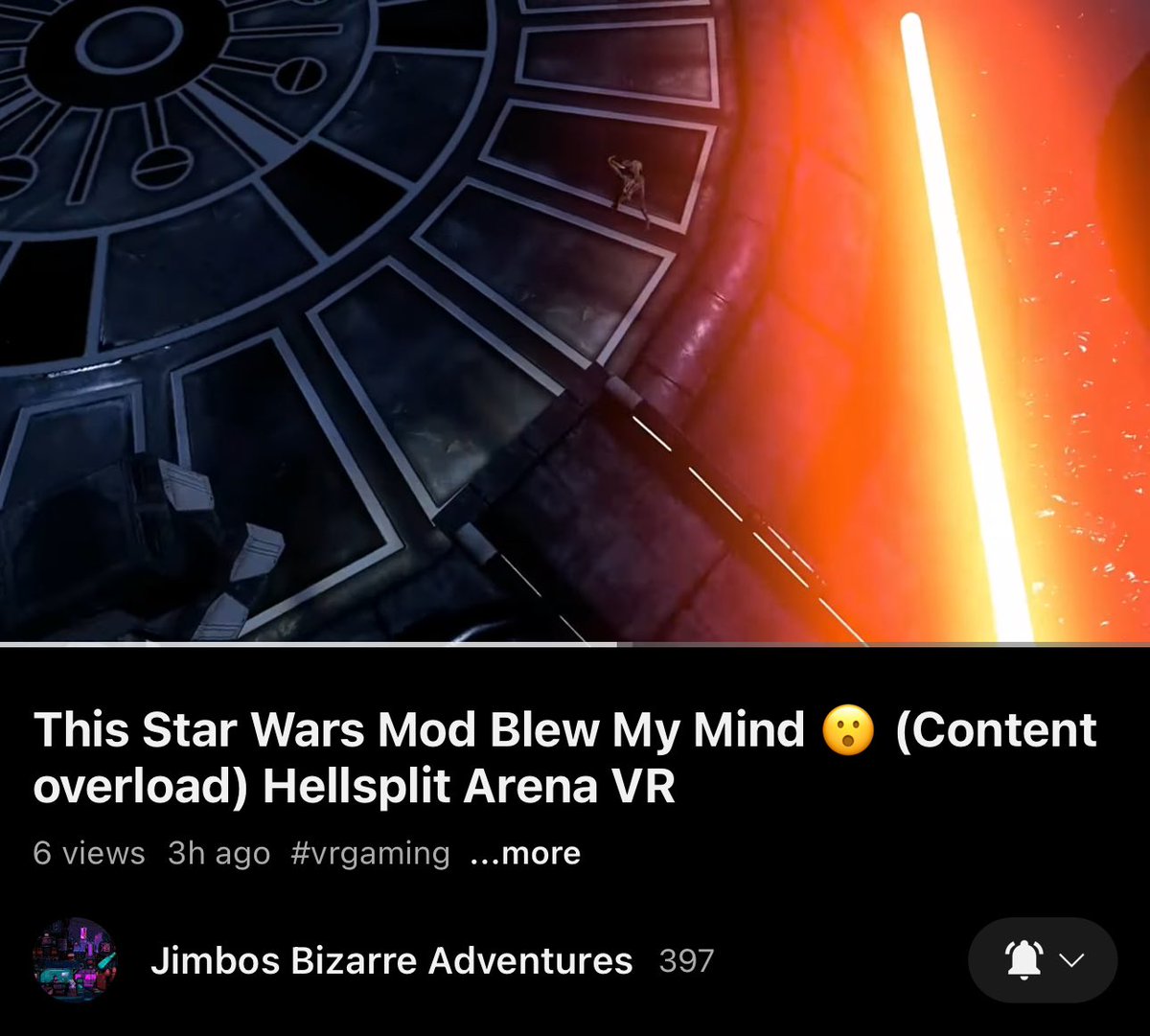 tofu916's tweet photo. I just watched @kenwotamsain video about the Star Wars mod update for #HellsplitArena.
Welp, I know what I'M doing today... https://t.co/8FR4T9UQx8