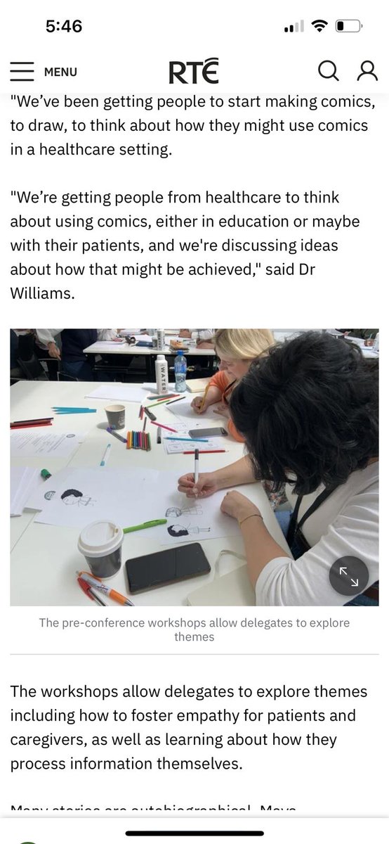 Elisa Belmonte (@elisabelmonte4) on Twitter photo Goodbye Athlone! #GraphMed2024 has been an amazing opportunity to connect with extraordinary people, researchers, artists, lecturers and doctors who use #graphicmedicine to make a difference. I'm so happy I crossed paths with all of you!
<a href="/GraphicMedicine/">Graphic Medicine</a> <a href="/TUS_ENG_EPE/">TUS_ENG_EPE</a> Goodbye Athlone! #GraphMed2024 has been an amazing opportunity to connect with extraordinary people, researchers, artists, lecturers and doctors who use #graphicmedicine to make a difference. I'm so happy I crossed paths with all of you!
<a href="/GraphicMedicine/">Graphic Medicine</a> <a href="/TUS_ENG_EPE/">TUS_ENG_EPE</a>