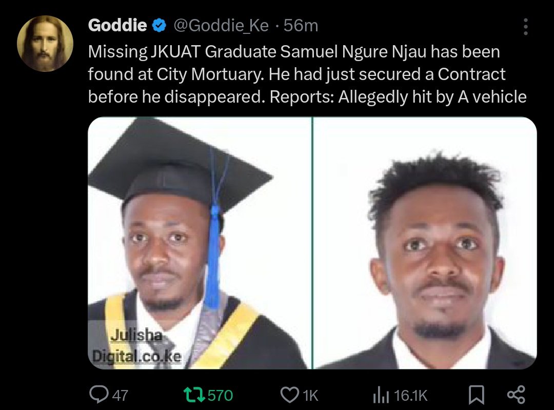 kwachaaaa's tweet photo. Found in the cold room💔💔
RIP🕊️🕊️
#RutoMustGo https://t.co/ze99kJffR2