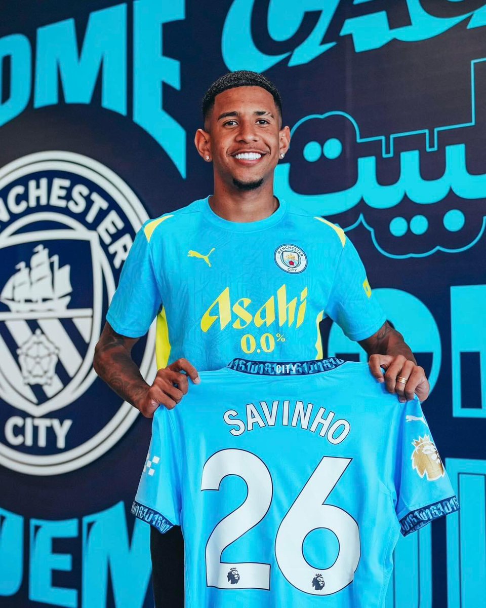 MrFootball88's tweet photo. Manchester City xác nhận thỏa thuận ký hợp đồng với Savinho.
Man City thanh toán phí ban đầu trị giá 21 triệu bảng cộng khoản bổ sung lên đến 33,6 triệu bảng cho tài năng người Brazil. https://t.co/dECE1ZsvZm