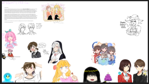 ILTVFanProject's tweet image. The canvas will be open in the meantime. If you have a piece you would like to share, please stop by!