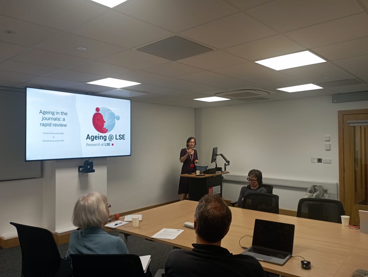Ageing@LSE tweet media