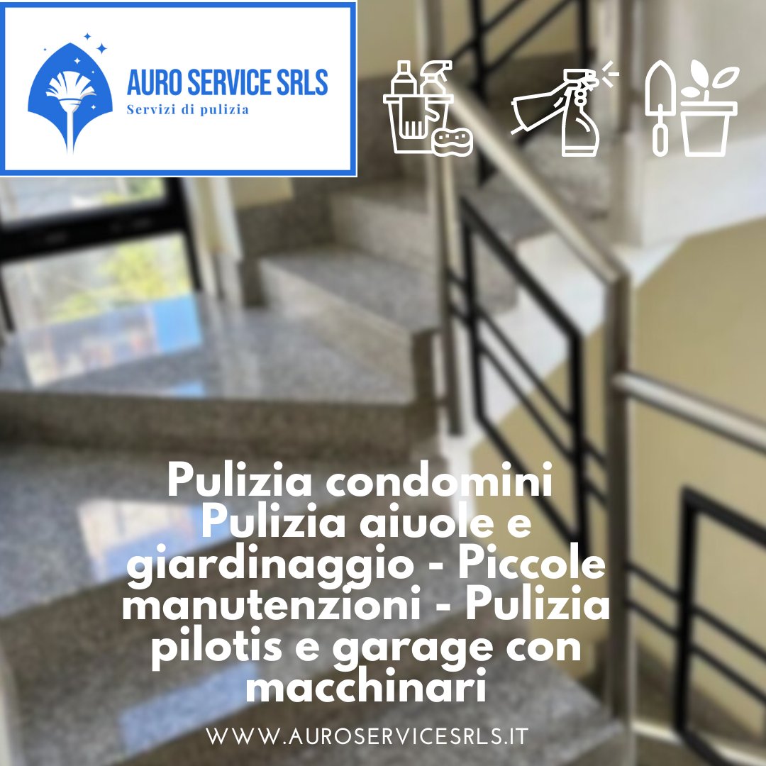 auroservicesrls's tweet photo. Auro Service Srls: il tuo professionista per la pulizia e il decoro del condominio?
Stai cercando un'impresa di pulizie affidabile e professionale per il tuo condominio? Auro Service Srls è la soluzione ideale per te! 
Email: info@auroservicesrls.it https://t.co/53z89ZiXj7